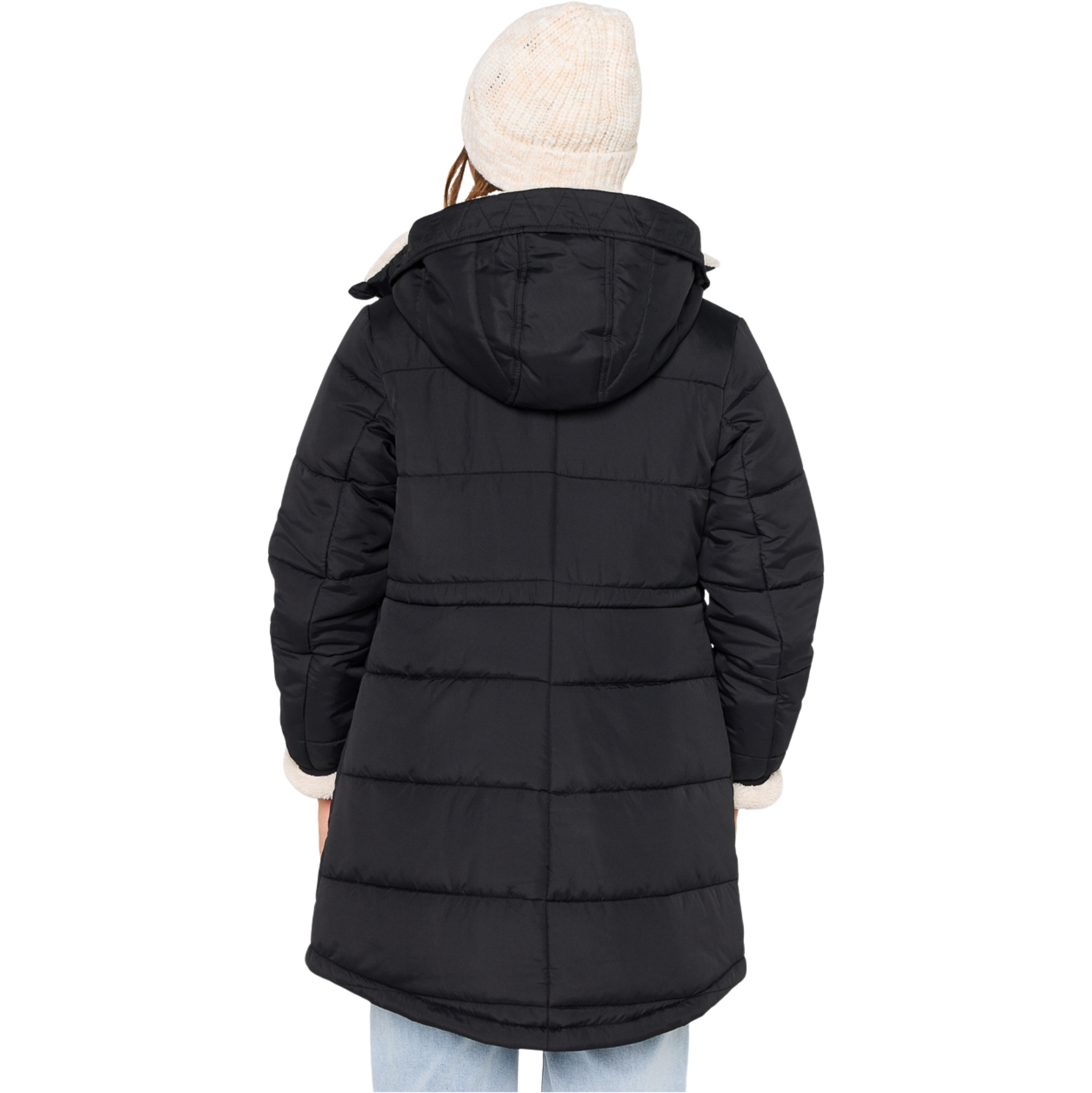 2026 Rip Curl Frauen Anti-Serie Anoeta Lange Linie Jacke 03PWJA - Washed Black